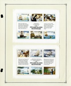 Pitcairn Islands Mint 1950s to 1980s Clean Useful Stamp Collection