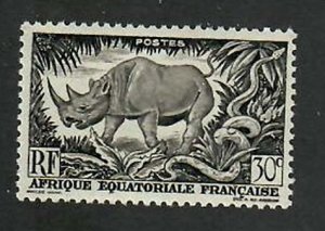 French Equatorial Africa; Scott 167;  1946;  Unused; NH