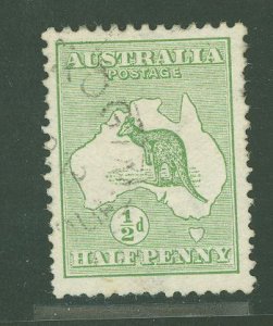 Australia  #1v Used Single