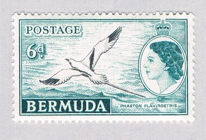 Bermuda 152 Unused Tropic Bird 2 1953 (BP64216)