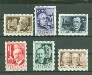 Belgium #B573-B578 Unused Single (Complete Set)