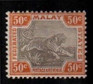 Malaya Scott 33a Mint hinged (Catalog Value $85.00)