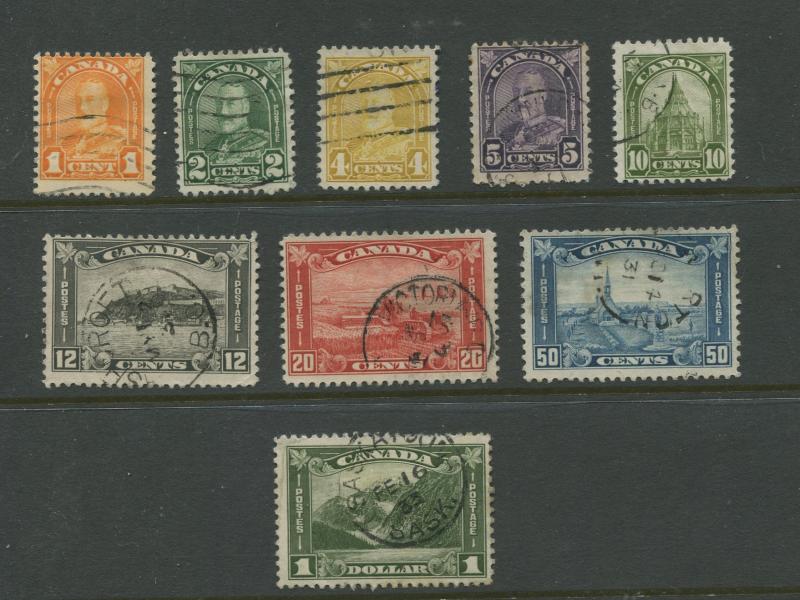 STAMP STATION PERTH: Canada  #Various  Used  1930  Short Set of 9 Stamps