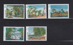 Surinam 583-587 Set MNH Scenes (A)