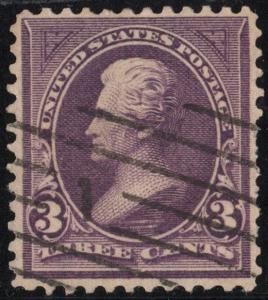 SC#268 3¢ Jackson (1895) Used