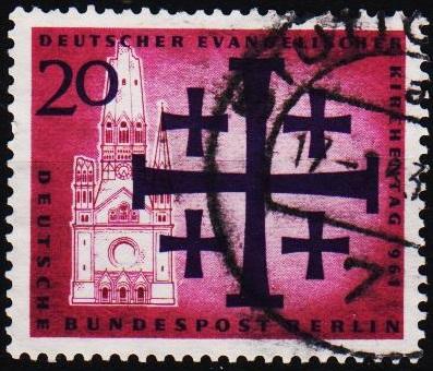 Germany(Berlin).1961 20pf S.G.B211 Fine Used