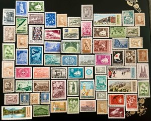 ARGENTINA: Lot of 69 Argentina Stamps / MNH / Mint Never Hinged