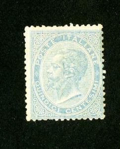 Italy Stamps # 28 Fine Dist OG Rare Scott Value $2,850.00