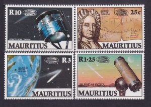 1986 Mauritius 621-624 Halley's Comet  8,00 €