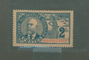 Mauritania #16 Unused Single