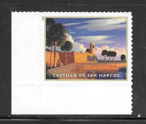 #5554 MNH Castillo de San Marcos Single