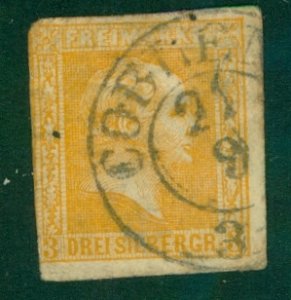 PRUSSIA-GERMANY 8a USED (RL) 3875 CV $95.00 BIN $15.00