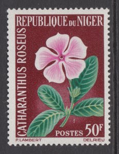 Niger 136 Flower MNH VF