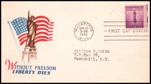 US MacArthur,WV Dedication Post Office 1942 Minkus Cover