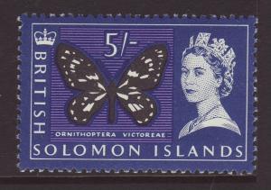 1965 Solomon Is 5/- Mint