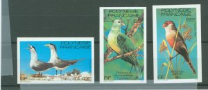 French Polynesia #349-351 Mint (NH) Single (Complete Set) (Fauna)