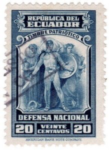 (I.B) Ecuador Revenue : National Defence 20c