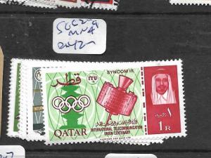 QATAR (PP1002B) OLYMPIC SG 62-9  MNH