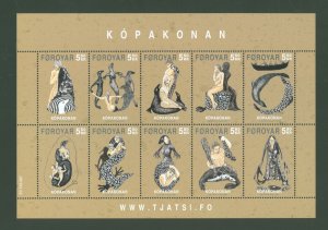 Faroe Islands #483 Mint (NH) Souvenir Sheet