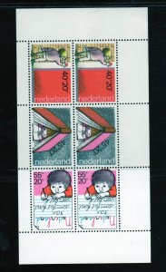 NETHERLANDS #B550a 1978 CHILD WELFARE MINT VF NH O.G M/S6