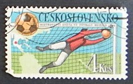 Sport,  Football, Olympian Games, Czechoslovakia, №1130-Т