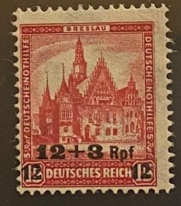 [AG] Germany 1932 Sc #B43 Mi 464 MNH OG XF Mi-CV 32€