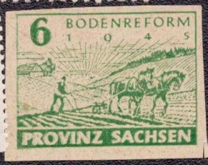Germany DDR Russian Occupation Saxony 1945 -  13N13 MNH