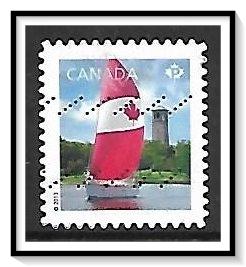 Canada #2614a Flag On Spinnaker Used