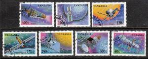 Tanzania Space 1319-1325 CTO  VF NH