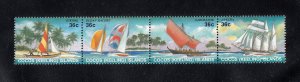 Cocos Islands Scott #158 (Strip of 5) MNH