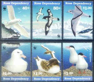 Ross Dependency. Fauna. 1997 Birds. WWF.