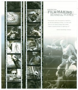 Scott 3772 37c American Filmmaking Mint Sheet of 10 VF NH Cat $12 Face $3.70