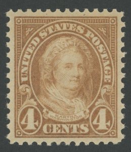 USA 636 - 4 cent Martha Washington - PSE Graded Superb 98 Mint OGnh Cert