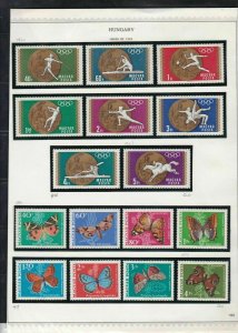 hungary issues of 1969 stamps page ref 18295