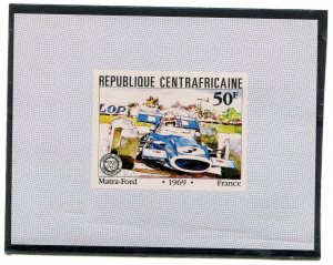 Central African Rep. 1996 MOTOR RACE GRAND PRIX Deluxe s/s Mint (NH)