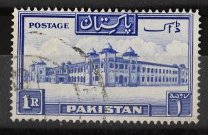 Pakistan 1948 Various Designs 1R (1/20) USED Sc(38)