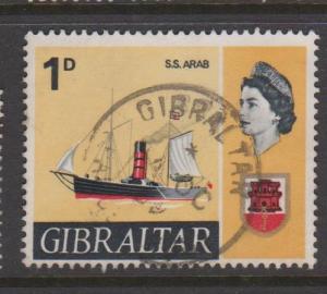 Gibraltar Sc#187 Used