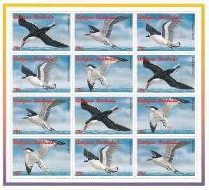 Antigua - # 1983-1984, Birds, Full Sheets,  NH, 1/2 Cat.