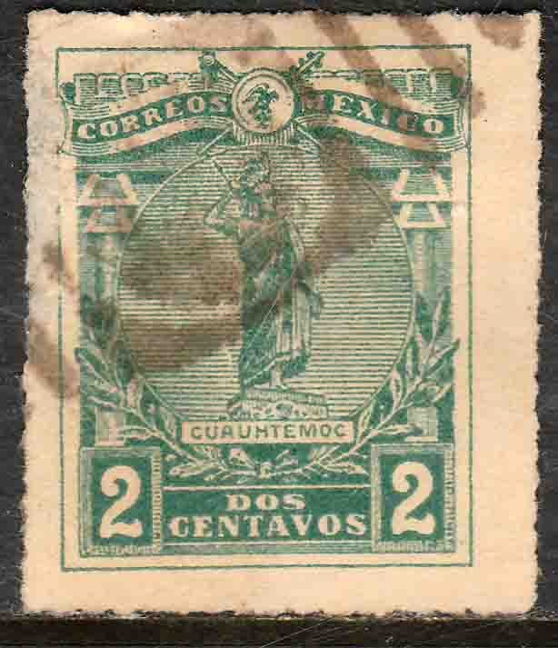 MEXICO 501, 2c Cuauhtemoc Monument. Used. F-VF. (628)