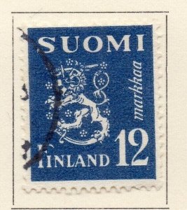 Finland 1947-49 Early Issue Fine Used 12p. NW-214531