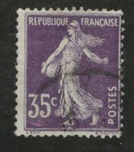 France Scott 175 used 1903-1938 Sower type 