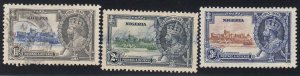 Nigeria - 1935 - SC 34-36 - Used/H - Short set - 36 H