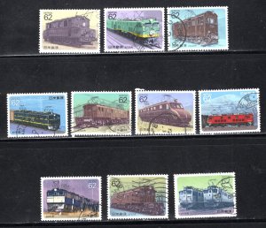 Japan #2002-2011  VF   Used    CV $3.50.....  3111140