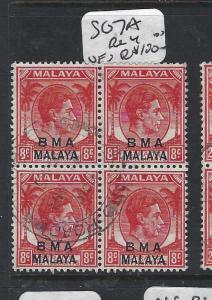 MALAYA STRAITS SETTLEMENTS (PP1501B) BMA 8C SG 7A BL 4 ORCHARD RD SINGAPORE VFU 