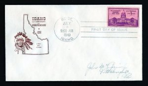 # 896 First Day Cover addressed with House of Farnam cachet dated 7-3-1940