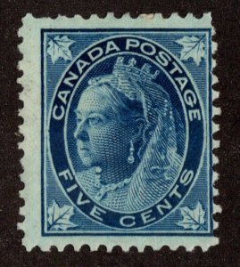 KAPPYSTAMPS CANADA 1897 VICTORIA SCOTT 70 MINT HINGED F CV $150 AUG-36