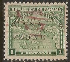 U.S. Scott #9 Canal Zone Stamp - Used Single
