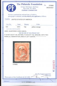 U.S. #152 Used with PF Cert