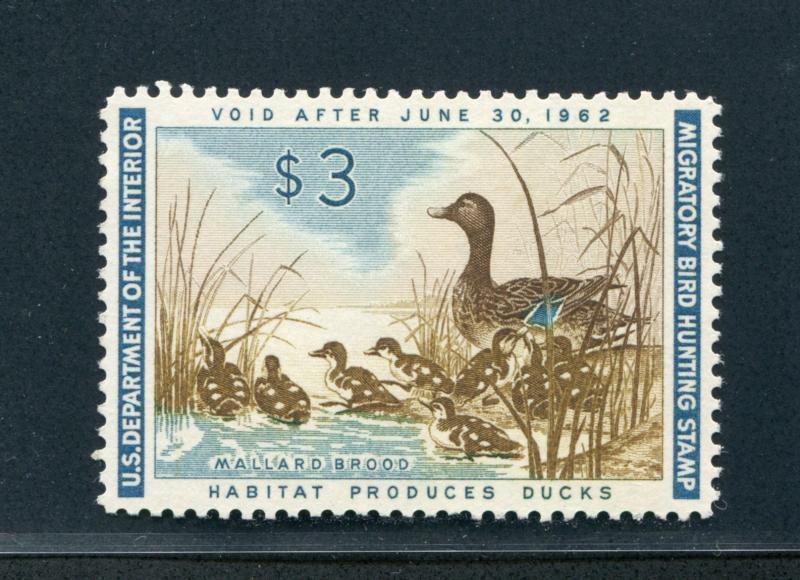 US RW28 MINT NH, F-VF