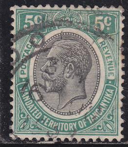 Tanganyika 29 King George V 1927